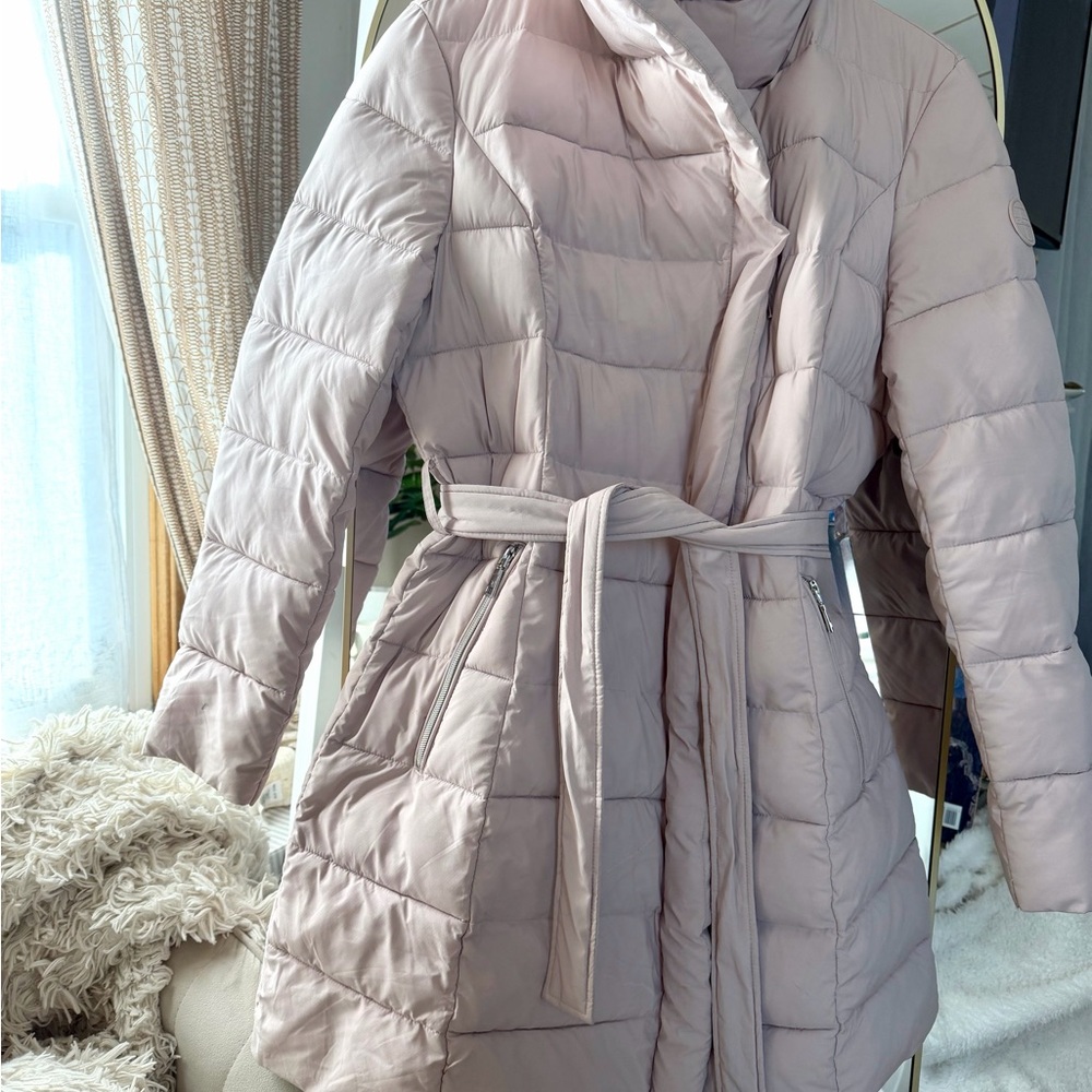 Tahari Long Puffer
